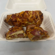 Cheesy Bacon Sausage Roll