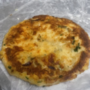 Cheesy Potato, Onion &amp; Garlic Roti